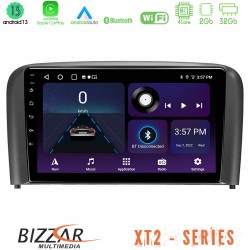 Bizzar XT2 Series 4Core Android13 2+32GB Volvo S80 1998-2006 Navigation Multimedia Tablet 9