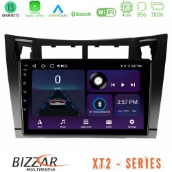 Bizzar XT2 Series 4Core Android13 2+32GB Toyota Yaris Navigation Multimedia Tablet 9