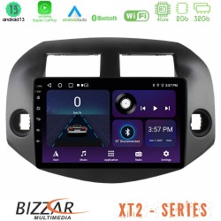 Bizzar XT2 Series 4Core Android13 2+32GB Toyota Rav4 2006-2012 Navigation Multimedia Tablet 10