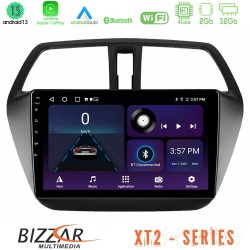 Bizzar XT2 Series 4Core Android13 2+32GB Suzuki SX4 S-Cross Navigation Multimedia Tablet 9