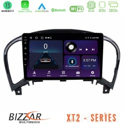 Bizzar XT2 Series 4Core Android13 2+32GB Nissan Juke Navigation Multimedia Tablet 9