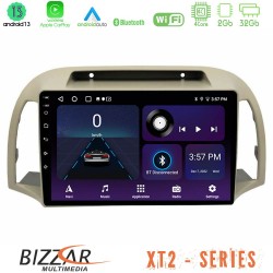 Bizzar XT2 Series 4Core Android13 2+32GB Nissan Micra K12 2002-2010 Navigation Multimedia Tablet 9