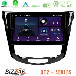 Bizzar XT2 Series 4Core Android13 2+32GB Nissan Qashqai J11 (AUTO A/C) Navigation Multimedia Tablet 10