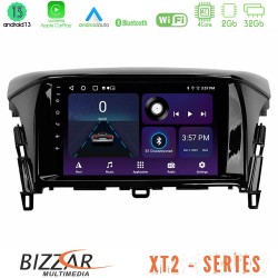 Bizzar XT2 Series 4Core Android13 2+32GB Mitsubishi Eclipse Cross Navigation Multimedia Tablet 9