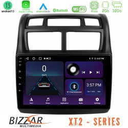 Bizzar XT2 Series 4Core Android13 2+32GB Kia Sportage 2008-2011 Navigation Multimedia Tablet 9