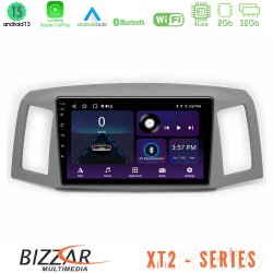 Bizzar XT2 Series 4Core Android13 2+32GB Jeep Grand Cherokee 2005-2007 Navigation Multimedia Tablet 10