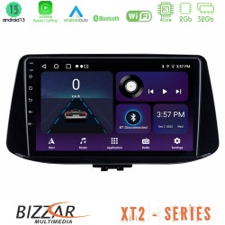 Bizzar XT2 Series 4Core Android13 2+32GB Hyundai i30 Navigation Multimedia Tablet 9