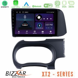 Bizzar XT2 Series 4Core Android13 2+32GB Hyundai i10 Navigation Multimedia Tablet 9