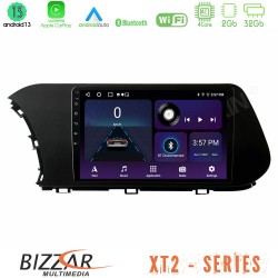 Bizzar XT2 Series 4Core Android13 2+32GB Hyundai i20 2021-2023 Navigation Multimedia Tablet 9