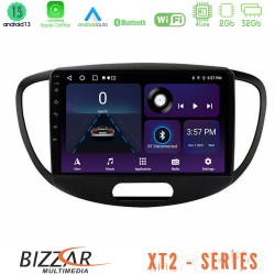 Bizzar XT2 Series 4Core Android13 2+32GB Hyundai i10 2008-2014 Navigation Multimedia Tablet 9