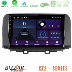 Bizzar XT2 Series 4Core Android13 2+32GB Hyundai Kona 2018-2023 Navigation Multimedia Tablet 10