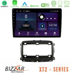 Bizzar XT2 Series 4Core Android13 2+32GB  Fiat 500 2016&gt; Navigation Multimedia Tablet 9