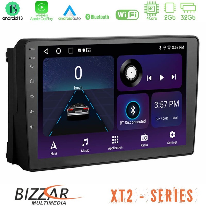 Bizzar XT2 Series 4Core Android13 2+32GB Ford 2007-&gt; Navigation Multimedia Tablet 9