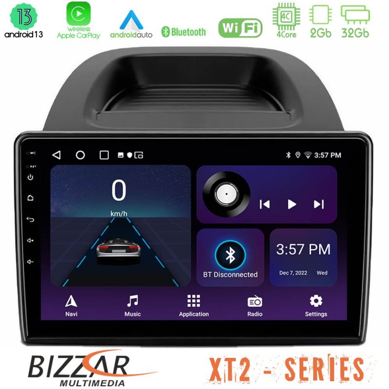 Bizzar XT2 Series 4Core Android13 2+32GB Ford Ecosport 2018-2020 Navigation Multimedia Tablet 10