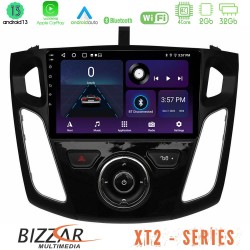 Bizzar XT2 Series 4Core Android13 2+32GB Ford Focus 2012-2018 Navigation Multimedia Tablet 9