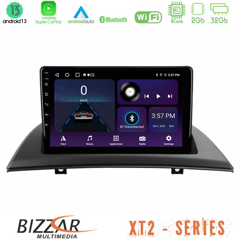 Bizzar XT2 Series 4Core Android13 2+32GB BMW E83 Navigation Multimedia Tablet 9