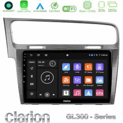 Clarion GL300 Series 4Core Android11 2+32GB VW GOLF 7 Navigation Multimedia Tablet 10