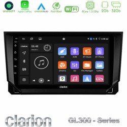 Clarion GL300 Series 4Core Android11 2+32GB Seat Arona/Ibiza Navigation Multimedia Tablet 9