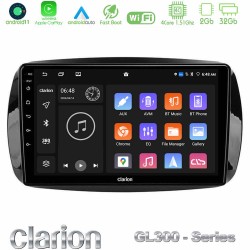 Clarion GL300 Series 4Core Android11 2+32GB Smart 453 Navigation Multimedia Tablet 9