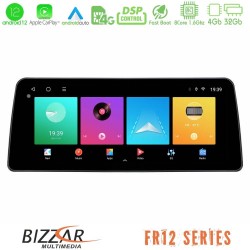 Bizzar Car Pad FR12 Series Hyundai i20 2018-2020 8core Android 12 4+32GB Navigation Multimedia Tablet 12.3