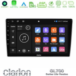 Clarion GL700 Lite Series Kia Sportage 2005-2008 8Core Android11 6+128GB Navigation Multimedia Tablet 9″ Με Carplay & Android Auto Με Carplay & Android Auto