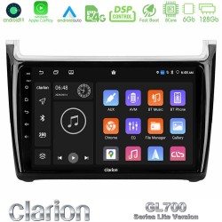 Clarion GL700 Lite Series 8Core Android11 6+128GB Vw Polo Navigation Multimedia Tablet 9