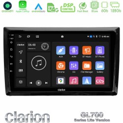 Clarion GL700 Lite Series 8Core Android11 6+128GB VW Beetle Navigation Multimedia Tablet 9