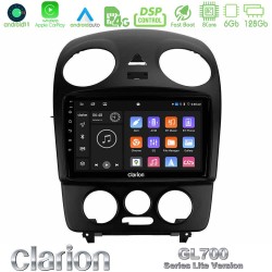 Clarion GL700 Lite Series 8Core Android11 6+128GB VW Beetle Navigation Multimedia Tablet 9