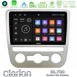 Clarion GL700 Lite Series 8Core Android11 6+128GB VW Scirocco 2008 – 2014 Navigation Multimedia Tablet 9