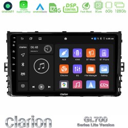 Clarion GL700 Lite Series 8Core Android11 6+128GB VW MQB 2017-&gt; Navigation Multimedia Tablet 9