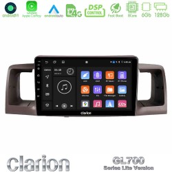 Clarion GL700 Lite Series 8Core Android11 6+128GB Toyota Corolla 2002-2006 Navigation Multimedia Tablet 9