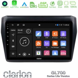 Clarion GL700 Lite Series 8Core Android11 6+128GB Suzuki Swift 2017-2023 Navigation Multimedia Tablet 9