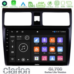 Clarion GL700 Lite Series 8Core Android11 6+128GB Suzuki Swift 2005-2010 Navigation Multimedia Tablet 10