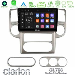 Clarion GL700 Lite Series 8Core Android11 6+128GB Nissan X-Trail 2003-2007 Navigation Multimedia Tablet 10