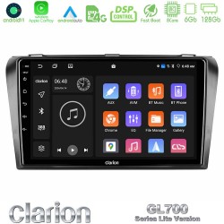 Clarion GL700 Lite Series 8Core Android11 6+128GB Mazda 3 2004-2009 Navigation Multimedia Tablet 9