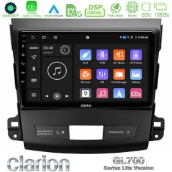 Clarion GL700 Lite Series 8Core Android11 6+128GB Mitsubishi Outlander/Citroen C-Crosser/Peugeot 4007 Navigation Multimedia Tablet 9