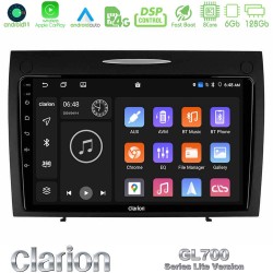 Clarion GL700 Lite Series 8Core Android11 6+128GB Mercedes SLK Class Navigation Multimedia Tablet 9