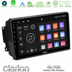 Clarion GL700 Lite Series 8Core Android11 6+128GB Mercedes C/CLK/G Class (W203/W209) Navigation Multimedia Tablet 9