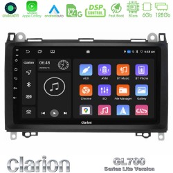 Clarion GL700 Lite Series 8Core Android11 6+128GB Mercedes A/B/Vito/Sprinter Class Navigation Multimedia Tablet 9