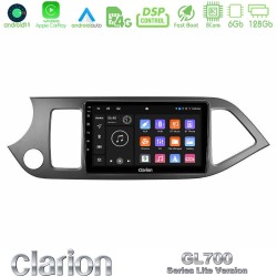 Clarion GL700 Lite Series 8Core Android11 6+128GB Kia Picanto Navigation Multimedia Tablet 9