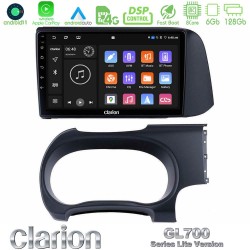 Clarion GL700 Lite Series 8Core Android11 6+128GB Hyundai i10 Navigation Multimedia Tablet 9