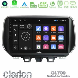 Clarion GL700 Lite Series 8Core Android11 6+128GB Hyundai ix35 Navigation Multimedia Tablet 10