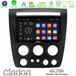 Clarion GL700 Lite Series 8Core Android11 6+128GB Hummer H3 2005-2009 Navigation Multimedia Tablet 9