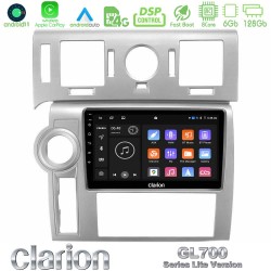 Clarion GL700 Lite Series 8Core Android11 6+128GB Hummer H2 2008-2009 Navigation Multimedia Tablet 9