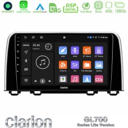 Clarion GL700 Lite Series 8Core Android11 6+128GB Honda CR-V 2019-&gt; Navigation Multimedia Tablet 10