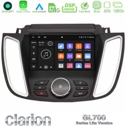 Clarion GL700 Lite Series 8Core Android11 6+128GB Ford Kuga/C-Max 2013-2019 Navigation Multimedia Tablet 9