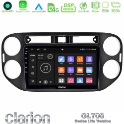 Clarion GL700 Lite Series 8Core Android11 2+32GB VW Tiguan Navigation Multimedia Tablet 9