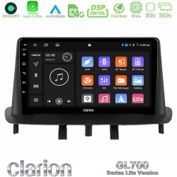 Clarion GL700 Lite Series 8Core Android11 2+32GB Renault Megane 3 2009-2013 Navigation Multimedia Tablet 9