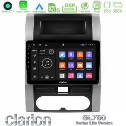 Clarion GL700 Lite Series 8Core Android11 2+32GB Nissan X-Trail T31 Navigation Multimedia Tablet 10