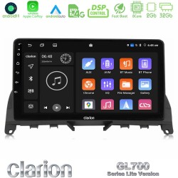 Clarion GL700 Lite Series 8Core Android11 2+32GB Mercedes C Class W204 Navigation Multimedia Tablet 9